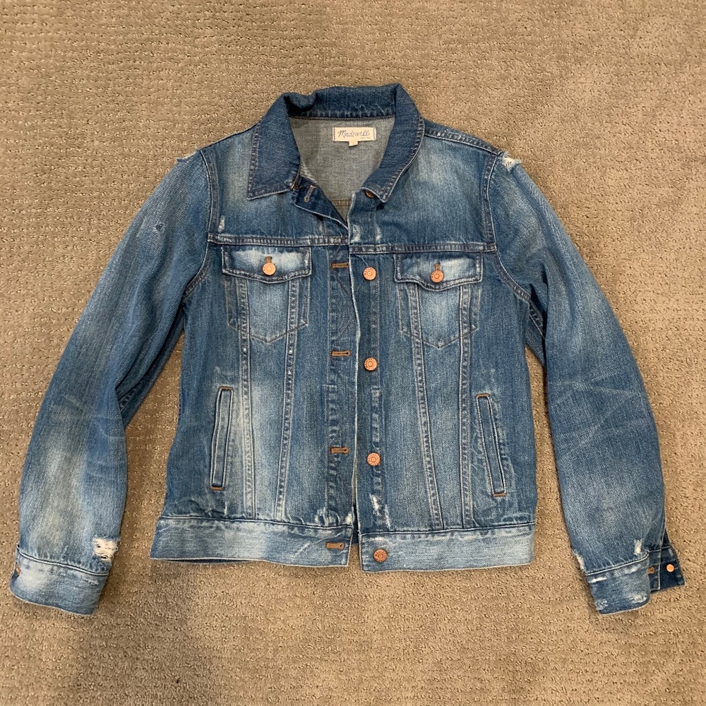 Madewell Jean Jacket in Ellery Wash